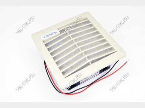 Вентилятор фильтрующий 105x105x54 мм 3,6Вт 24VDC FPF08KRD24B-110 FANDIS на сайте ventik.ru